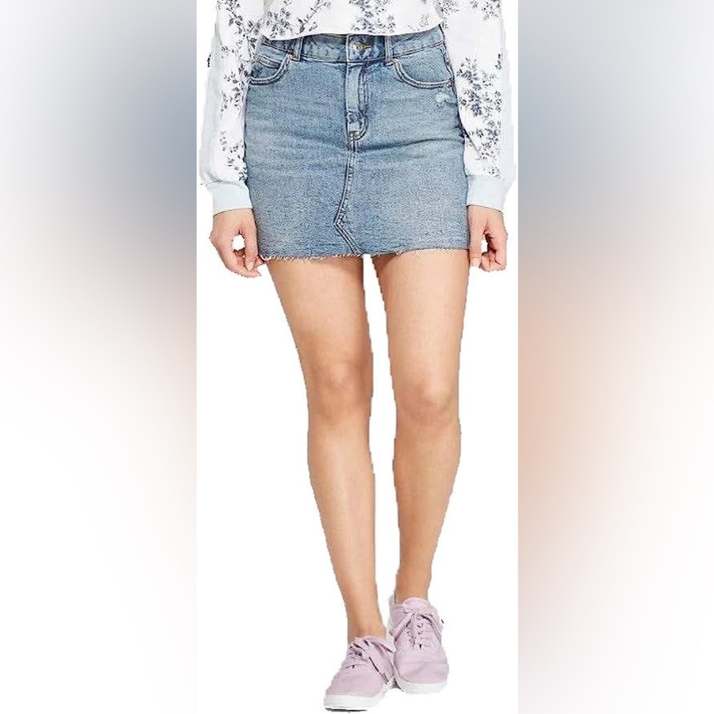Wild Fable 5 Pocket Denim Mini Skirt